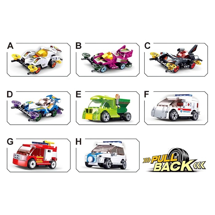 Конструктор инерционный Механо &laquo;Пожарная&raquo;, 55 деталей