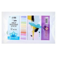 Набор акриловых красок &laquo;&lrm;Нежность&raquo;&lrm;, 12 цветов