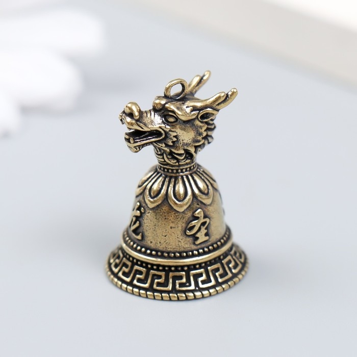 Колокольчик латунь Колокольчик латунь "Голова дракона" 2,2х2,2х3 см
