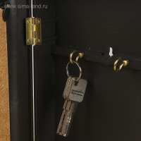 Ключница "Два волка" Венге  26,5х31,5х4,5 см