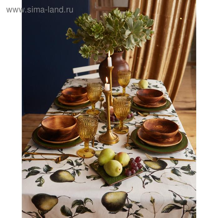 Скатерть Скатерть "Этель" Груши 149х180см, 100% хлопок, саржа 190 г/м2