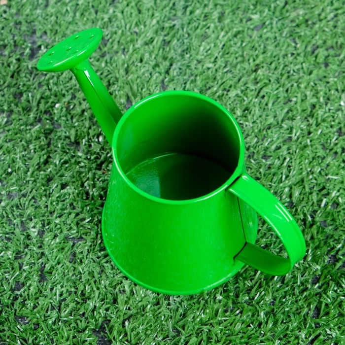 Кашпо Кашпо "Лейка" зеленое, 15х7х8см