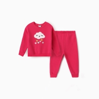 Костюм для девочек (свитшот, брюки), НАЧЁС, цвет фуксия, рост 98 см Костюм для девочек (свитшот, брюки), НАЧЁС, цвет фуксия, рост 98 см