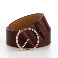 Ремень женский, ширина 4 см, винт, цвет коричневый Ремень женский, ширина 4 см, винт, цвет коричневый