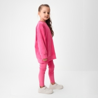 Костюм детский (свитшот, леггинсы) KAFTAN Plushy р.36 (134-140), фуксия Костюм детский (свитшот, леггинсы) KAFTAN Plushy р.36 (134-140), фуксия