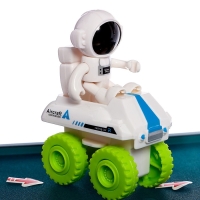 Парковка «Космическая станция», световые эффекты Парковка «Космическая станция», световые эффекты