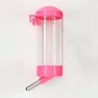 Поилка для клетки, 400 мл, 9 х 6 х 20 см, розовая Поилка для клетки, 400 мл, 9 х 6 х 20 см, розовая