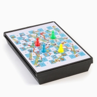 Настольные игры магнитные 5 в 1, шахматы, шашки, шашматы, лудо, змеи и лестницы 16.5 х 12 см Настольные игры магнитные 5 в 1, шахматы, шашки, шашматы, лудо, змеи и лестницы 16.5 х 12 см