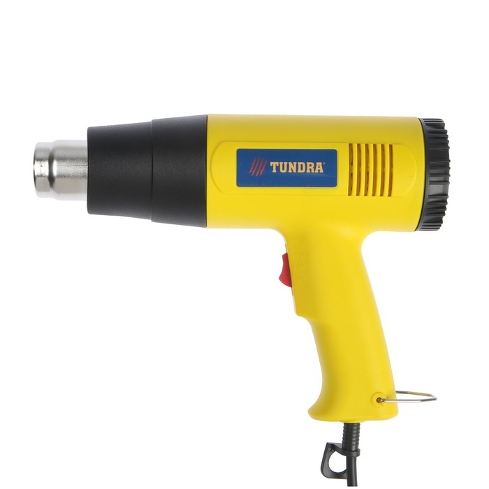 Строительный фен ТУНДРА, 2000 Вт, 250-500 л/мин, 350/600°С Строительный фен ТУНДРА, 2000 Вт, 250-500 л/мин, 350/600°С