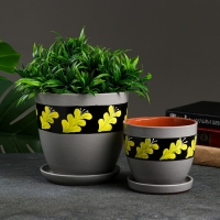 Набор горшков 3 шт. "Дубрава" 2,6л, 1,4л, 0,9л Набор горшков 3 шт. "Дубрава" 2,6л, 1,4л, 0,9л