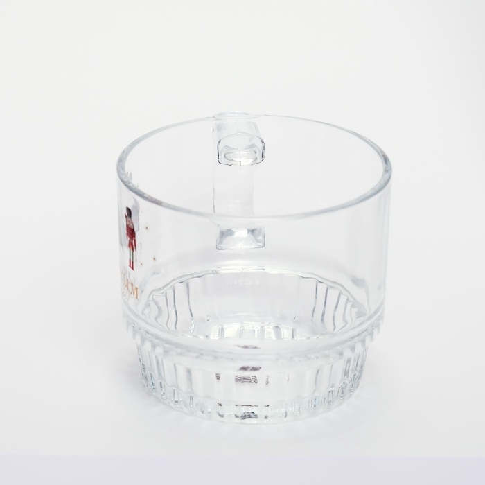 Новый год. Кружка стеклянная &laquo;С Новым годом!&raquo;, 270 мл