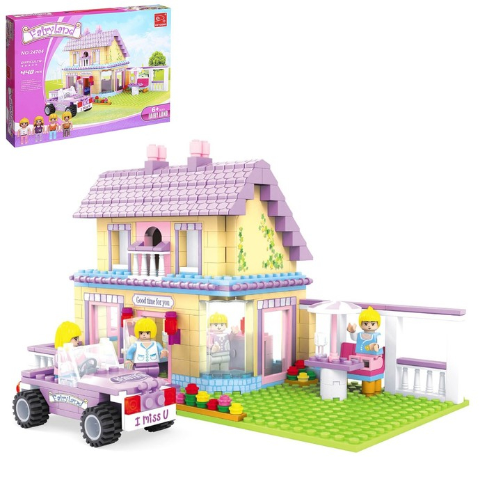 Конструктор &laquo;Вилла&raquo;, 440 деталей