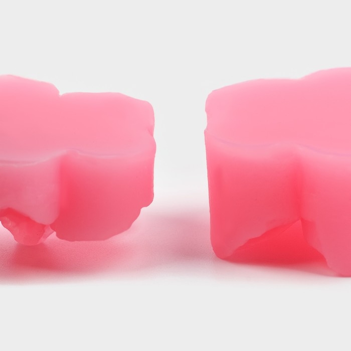 Молд &laquo;Цветок&raquo;, силикон, 2 предмета, 4&times;2,9 см, цвет МИКС