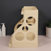 Органайзер для хранения, 2 секции, 39 &times; 24,5 &times; 30,5 см, цвет бежевый