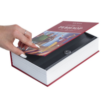 Сейф-книга "Ревизор", 5,5х15,5х24 см, ключевой замок Сейф-книга "Ревизор", 5,5х15,5х24 см, ключевой замок
