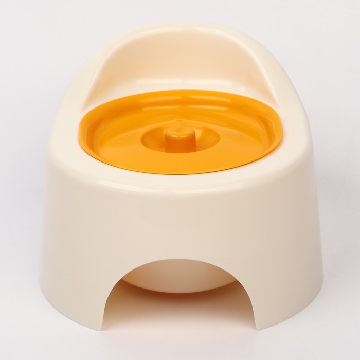 Горшок детский туалетный с крышкой Giraffix, цвет МИКС