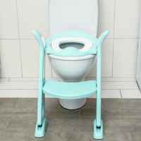 Детская накладка - сиденье на унитаз, цвет бирюзовый Детская накладка - сиденье на унитаз, цвет бирюзовый