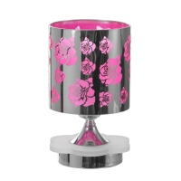 Аромалампа с подсветкой "Цветы" E14 40Вт +RGB черный 12х12х22,5 см Аромалампа с подсветкой "Цветы" E14 40Вт +RGB черный 12х12х22,5 см