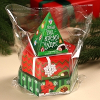 Новогодний подарочный набор конфет в подарочной коробке &laquo;Новый год &ndash; время чудес&raquo;, 250 г.