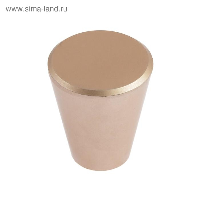 Ручка кнопка РК019GP, цвет розовое золото Ручка кнопка РК019GP, цвет розовое золото