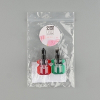 Набор отвёрток для швейной машины, 2 шт, цвет красный/зелёный