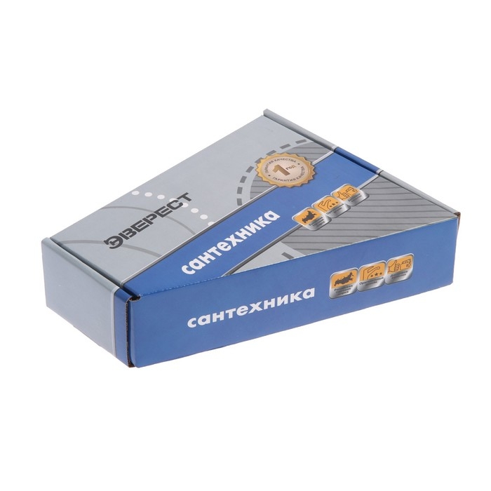 Смеситель для кухни Смеситель для кухни "Эверест" B45-274А, однорычажный, короткий излив, белый