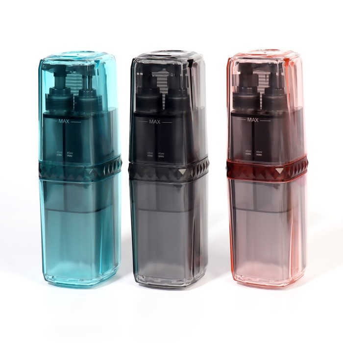 Набор дорожный, 5 предметов, в футляре, цвет МИКС Набор дорожный, 5 предметов, в футляре, цвет МИКС