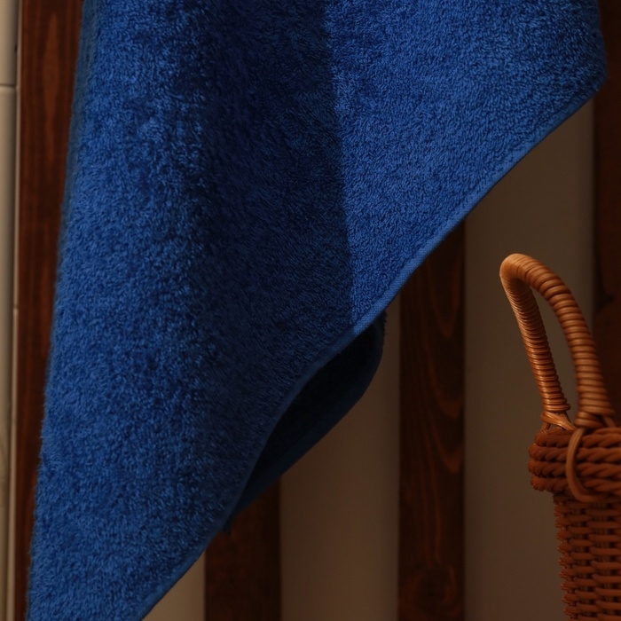 Полотенце махровое Этель &laquo;Терри&raquo; 50x90 см, электрик