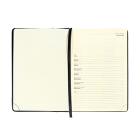 Ежедневник недатированный, A5 160 листов, кожзам, deVENTE. Klint, твердая обложка с поролоном, карман, ляссе, блок 70, синий