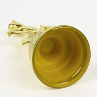 Наградная фигура под нанесение &laquo;Человек в полете&raquo;, золото, пластик, 21,5 х 7,5 см