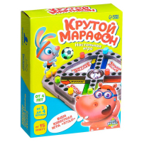 Настольная игра &laquo;Крутой марафон&raquo;, лудо, 2-4 игрока, 4+