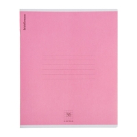 Тетрадь 36 листов в клетку, ErichKrause Nature Colors, обложка мелованный картон, блок офсет 100% белизна, МИКС