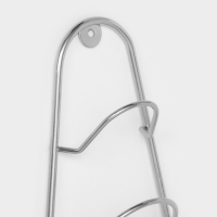 Подставка для крышек подвесная, 19,5&times;9&times;46 см, хром