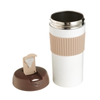 Термокружка, 500 мл, сохраняет тепло до 6 ч, белая Термокружка, 500 мл, сохраняет тепло до 6 ч, белая