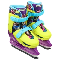 Коньки детские раздвижные ONLITOP &laquo;Комиксы&raquo;, р. 30-33