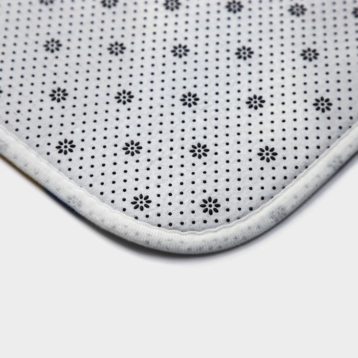 Коврик для ванной и тулета Доляна «Розмари», 40×60 см Коврик для ванной и тулета Доляна «Розмари», 40×60 см