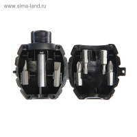 Отвертка с набором бит ТУНДРА "граната", 7 предметов Отвертка с набором бит ТУНДРА "граната", 7 предметов