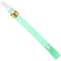 Держатель для соски - пустышки «Мишутка», на ленте Держатель для соски - пустышки «Мишутка», на ленте