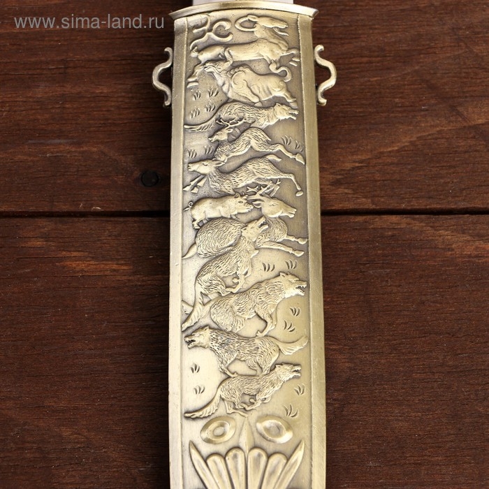 Кинжал сувенирный Кинжал сувенирный "Волки",35см, клинок 21 см