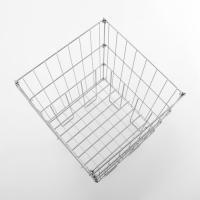 Корзина для распродаж 40×40×78 см, цвет хром Корзина для распродаж 40×40×78 см, цвет хром