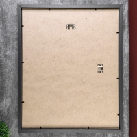 Фоторамка пластик "МИРАМ" 40х50 см, чёрный (пластиковый экран)