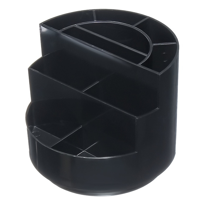 Подставка-органайзер для канцелярии ErichKrause Mini Burger, Classic, вращающаяся, черная Подставка-органайзер для канцелярии ErichKrause Mini Burger, Classic, вращающаяся, черная