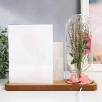 Фоторамка на 2 фото 9х13, 13х18 см с подсветкой "Розы в колбе" USB 9х25х20,5 см Фоторамка на 2 фото 9х13, 13х18 см с подсветкой "Розы в колбе" USB 9х25х20,5 см