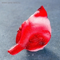 Фигура "Зимородок" красный 6х9х9см Фигура "Зимородок" красный 6х9х9см