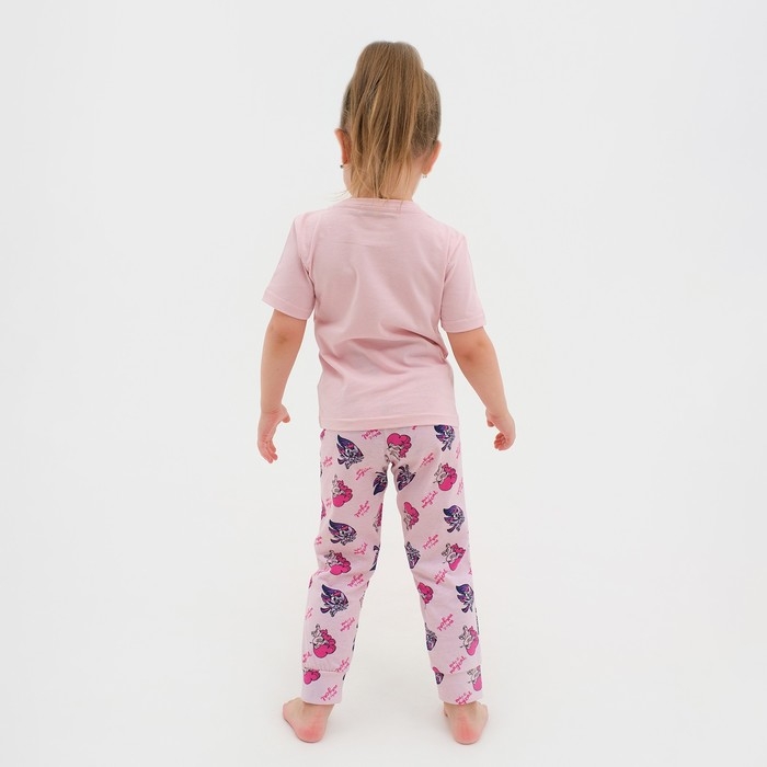 Пижама детская для девочки My Little Pony, рост 86-92