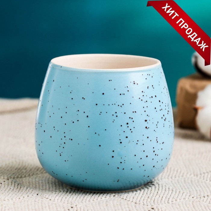 Горшок Горшок "Нежность" 10х9см, МИКС