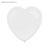 Шар латексный 12", сердце, стандарт, набор 50 шт., цвета МИКС Шар латексный 12", сердце, стандарт, набор 50 шт., цвета МИКС