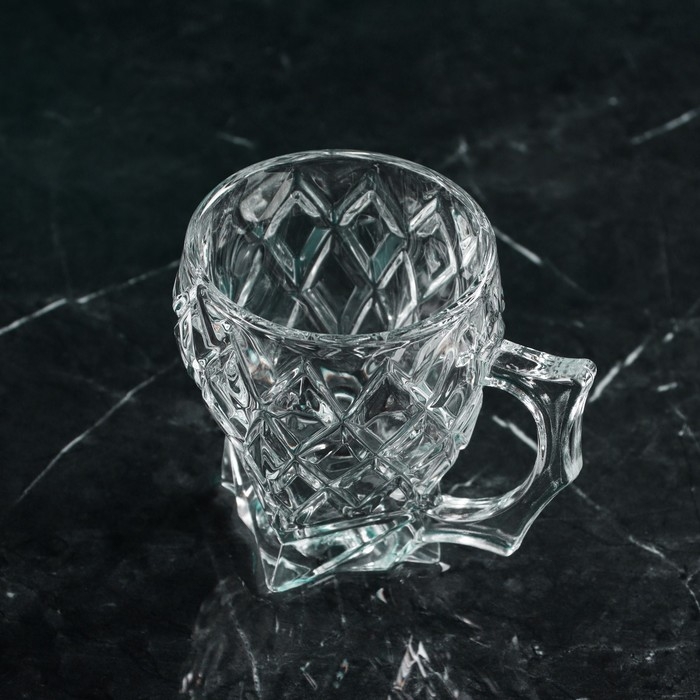 Набор кружек стеклянных &laquo;Алиса&raquo;, 6 шт, 150 мл, Иран