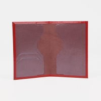 Обложка для паспорта, цвет красный Обложка для паспорта, цвет красный