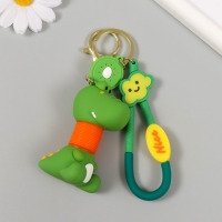 Брелок резина с карабином, ремешком "Крокодил" гофрошея 4х5,5х7,5 см Брелок резина с карабином, ремешком "Крокодил" гофрошея 4х5,5х7,5 см